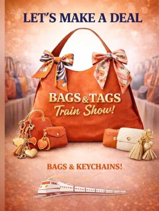 Handbags - 👜👛 BAGS & TAGS TRAIN SHOW! 👛👜